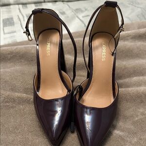 Express Women's Dark Burgundy Heels